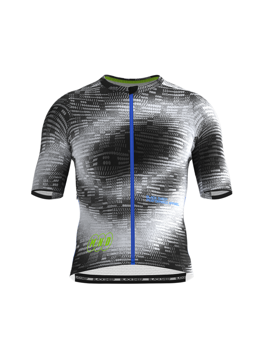 Men's AeroWeave SS Jersey - Black Asciid