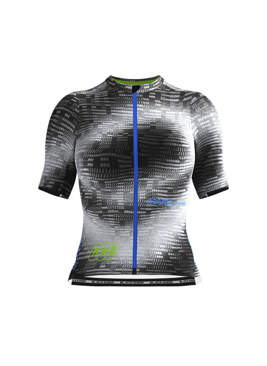 Women's AeroWeave SS Jersey - Black Asciid