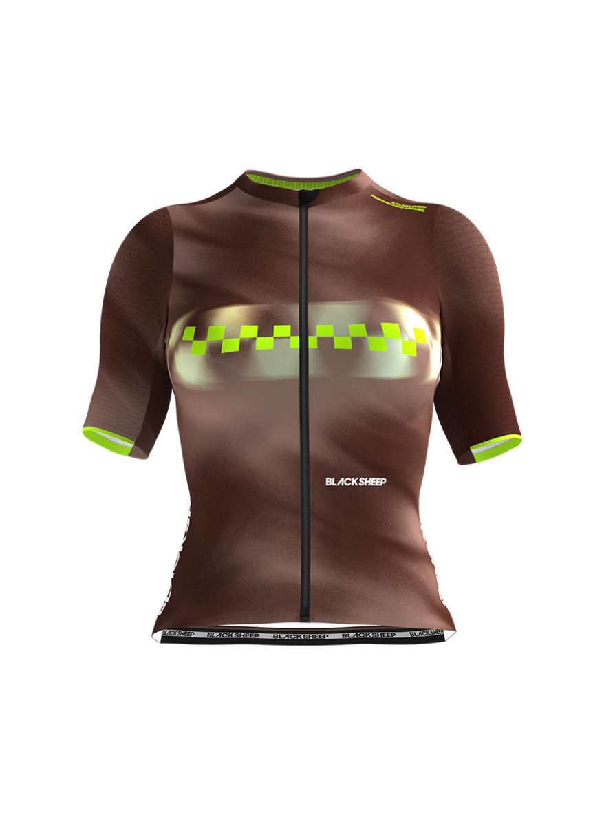 Women's AeroWeave SS Jersey - Bronze Ochre
