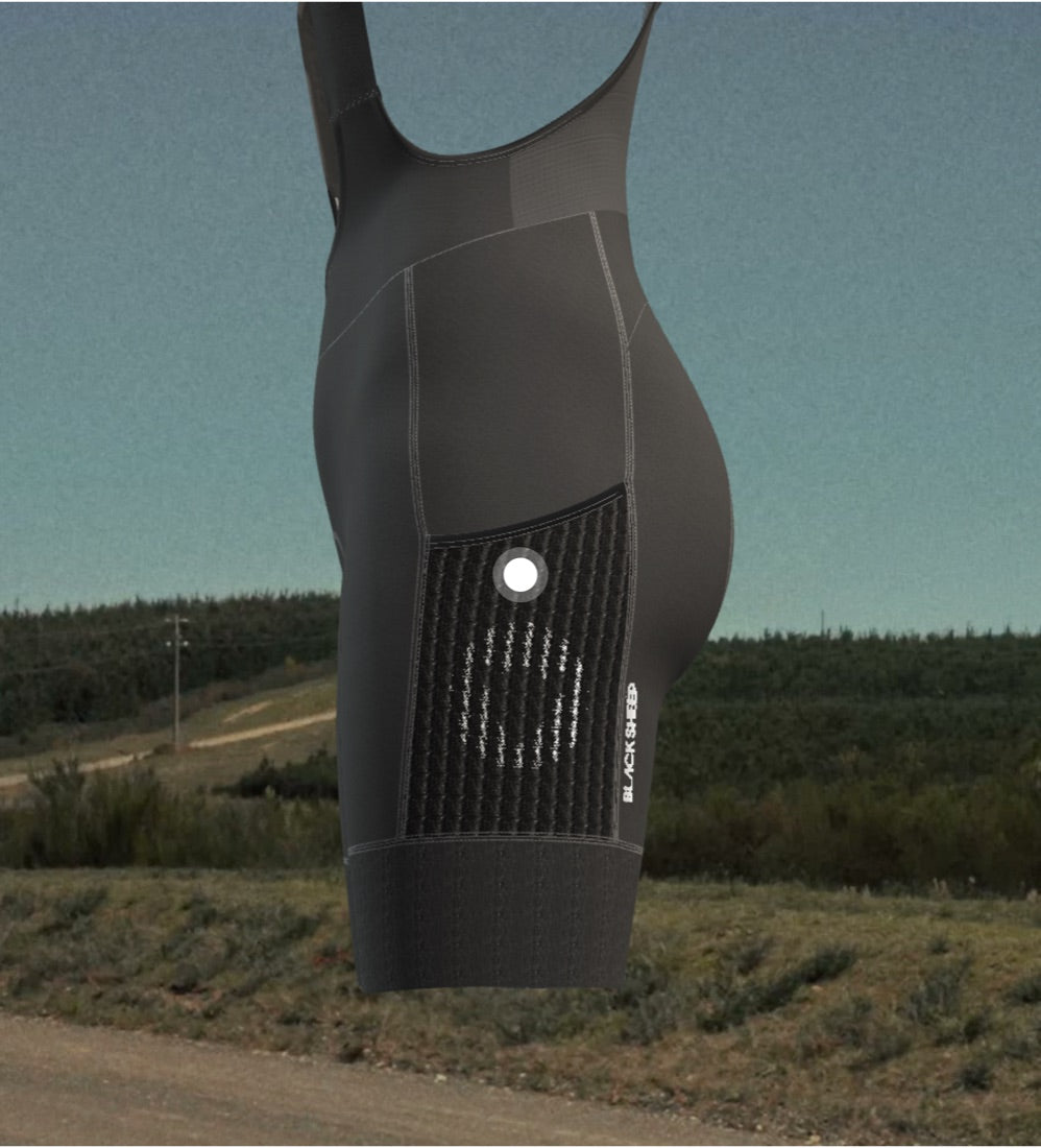 Leg pocket on the Enduro Bib, from the 3D model